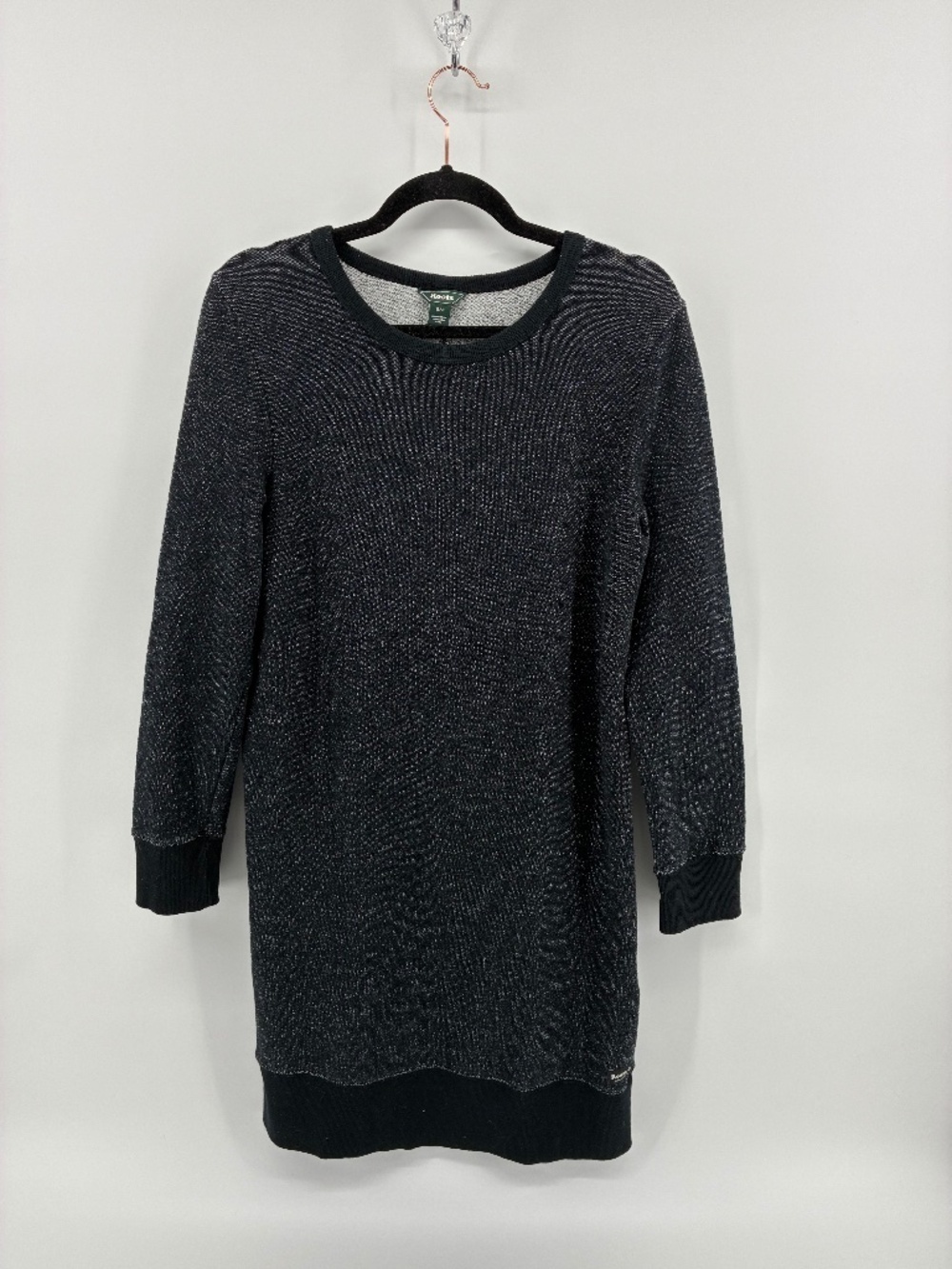 Roots Charcoal and Black Knit Sweater